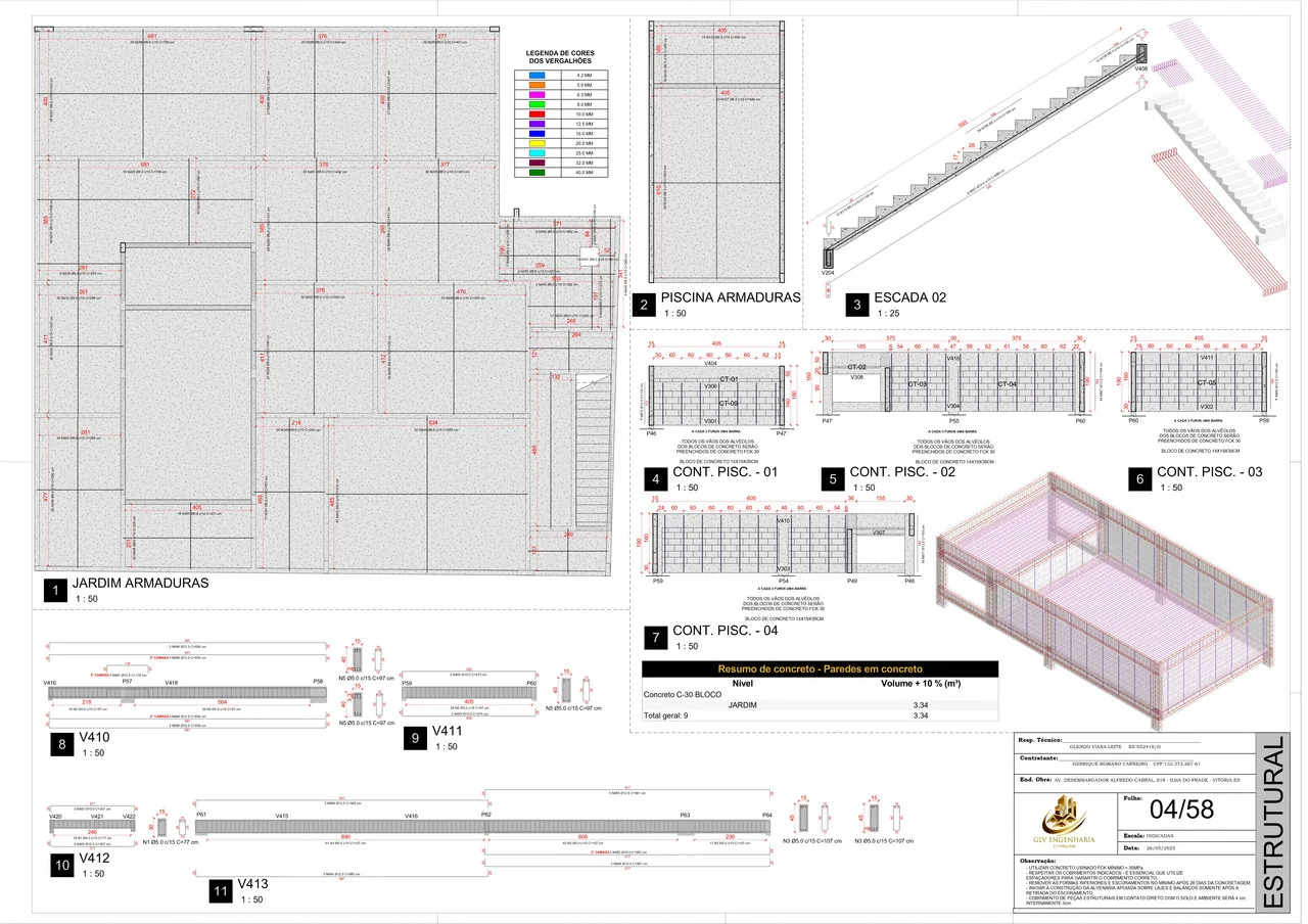 Prancha do aluno Glendo