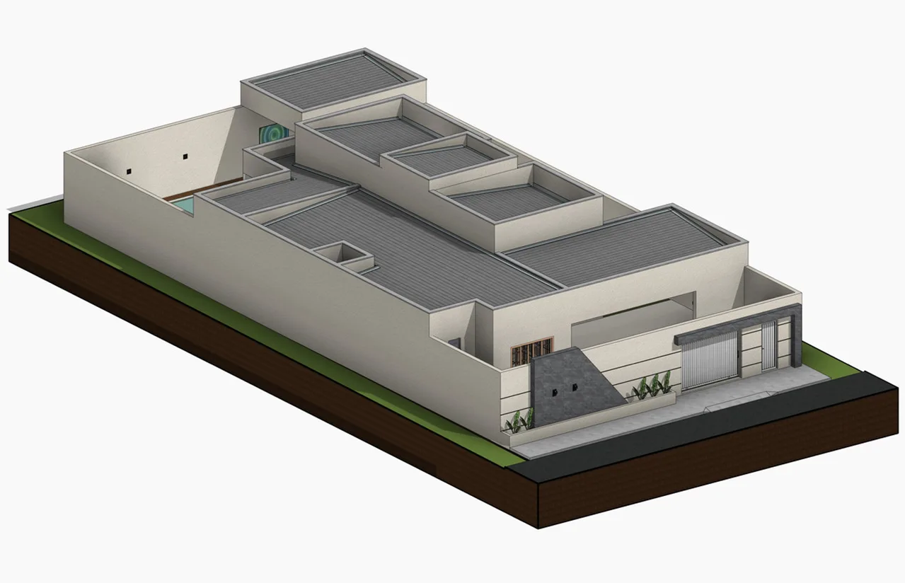 Prancha 1 do projeto residencial