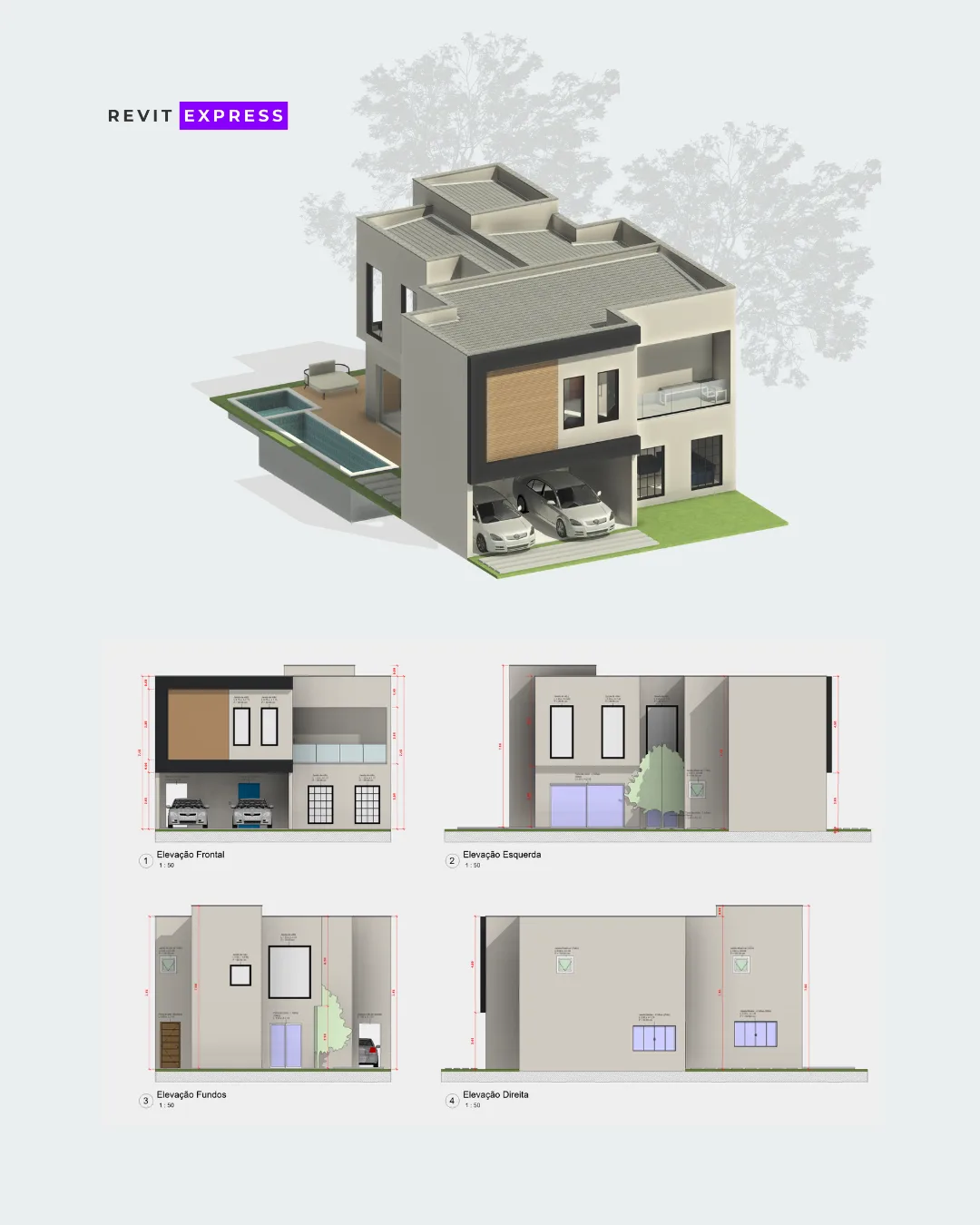 Projeto bônus do Método Revit Express